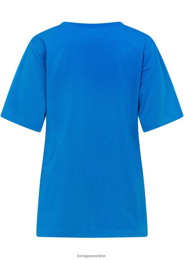 Lorna Jane Sommer-Hype-Entspanntes T-Shirt ZR60X356 Bekleidung Kornblume Frauen