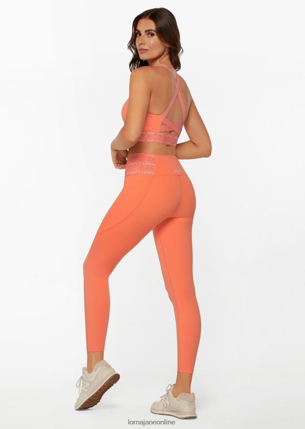 Lorna Jane Sport-BH mit hervorragendem Halt ZR60X262 Bekleidung Sonnenuntergang orange Frauen