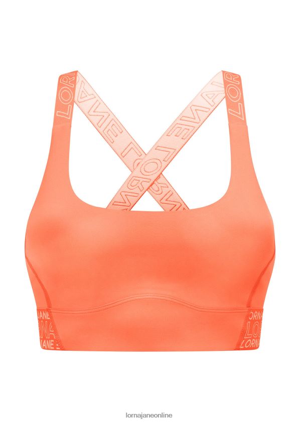 Lorna Jane Sport-BH mit hervorragendem Halt ZR60X262 Bekleidung Sonnenuntergang orange Frauen