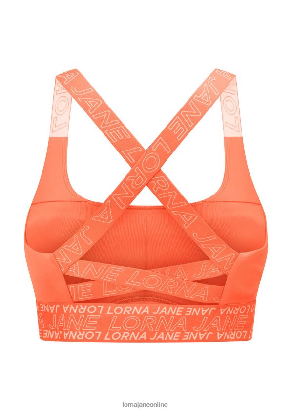 Lorna Jane Sport-BH mit hervorragendem Halt ZR60X262 Bekleidung Sonnenuntergang orange Frauen