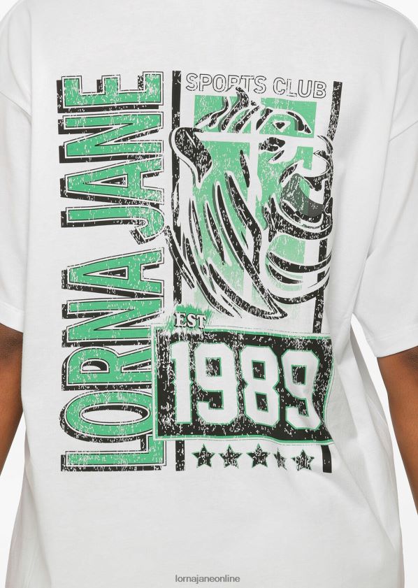 Lorna Jane Sportverein-Freund-T-Shirt ZR60X121 Bekleidung Weiß Frauen