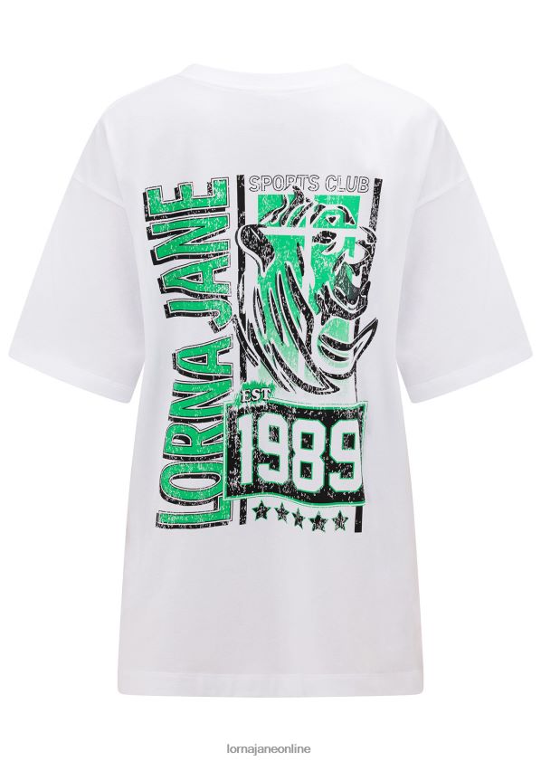 Lorna Jane Sportverein-Freund-T-Shirt ZR60X121 Bekleidung Weiß Frauen