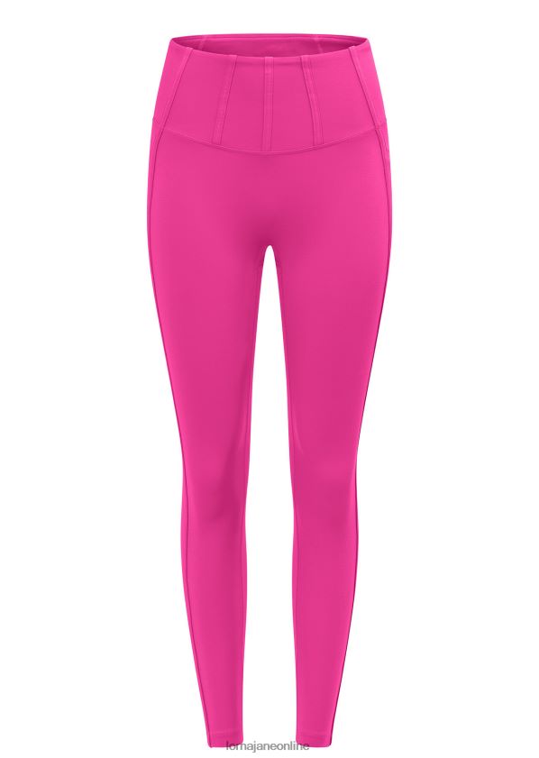 Lorna Jane Support No Ride recycelte Ankle Biter-Leggings ZR60X299 Bekleidung leuchtend rosa Frauen