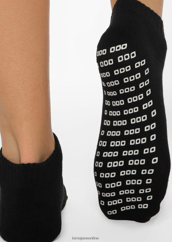 Lorna Jane Symbol Pilates-Socke ZR60X327 Zubehörteil Schwarz Frauen