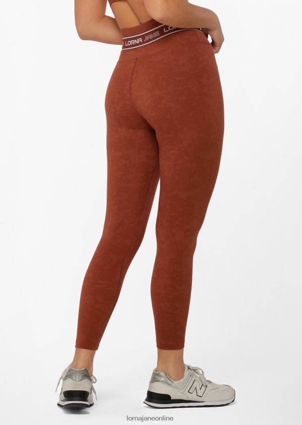 Lorna Jane Tempo-Knöchelbeißer-Leggings ZR60X476 Bekleidung gewaschenes Gewürz Frauen