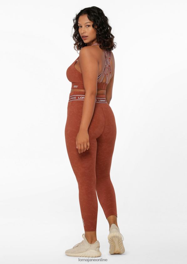 Lorna Jane Tempo-Knöchelbeißer-Leggings ZR60X476 Bekleidung gewaschenes Gewürz Frauen