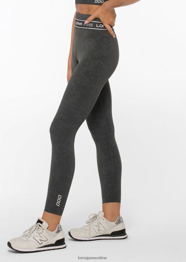 Lorna Jane Tempo-Knöchelbeißer-Leggings ZR60X477 Bekleidung gewaschenes Titan Frauen