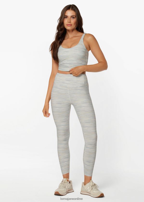 Lorna Jane Track Active Tank-BH-Kombination ZR60X269 Bekleidung Sonnenuntergang Mergel Frauen