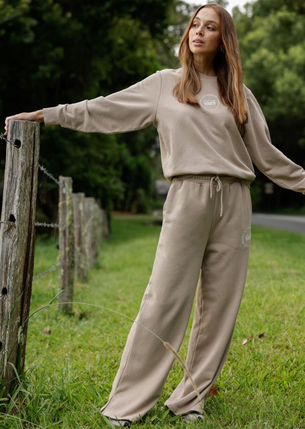 Lorna Jane Trackpant zurücksetzen ZR60X4 Bekleidung dunkles gebrochenes Weiß Frauen