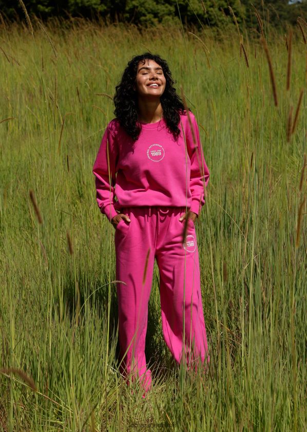 Lorna Jane Trackpant zurücksetzen ZR60X5 Bekleidung leuchtend rosa Frauen