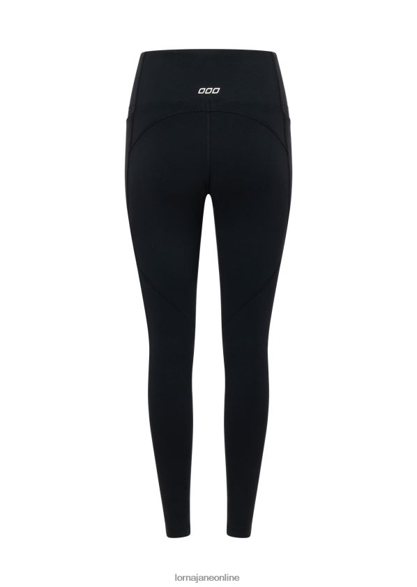 Lorna Jane Ultra Amy Thermo-Tech-Knöchelbeißer-Leggings ZR60X100 Bekleidung Schwarz Frauen