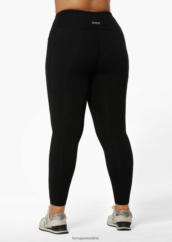 Lorna Jane Ultra Amy Thermo-Tech-Leggings in voller Länge ZR60X102 Bekleidung Schwarz Frauen