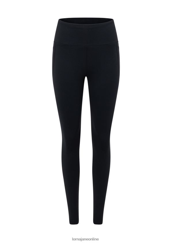 Lorna Jane Ultra Amy Thermo-Tech-Leggings in voller Länge ZR60X102 Bekleidung Schwarz Frauen