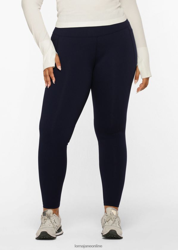 Lorna Jane Ultra Amy Thermo-Tech-Leggings in voller Länge ZR60X62 Bekleidung Französische Marine Frauen