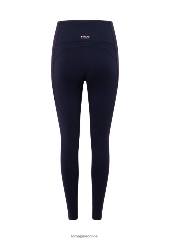 Lorna Jane Ultra Amy Thermo-Tech-Leggings in voller Länge ZR60X62 Bekleidung Französische Marine Frauen