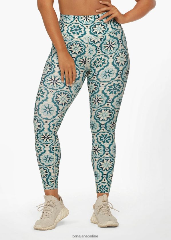 Lorna Jane Urlaubsmeditation Knöchelbeißer-Leggings ZR60X337 Bekleidung Urlaubsmeditationsdruck Frauen