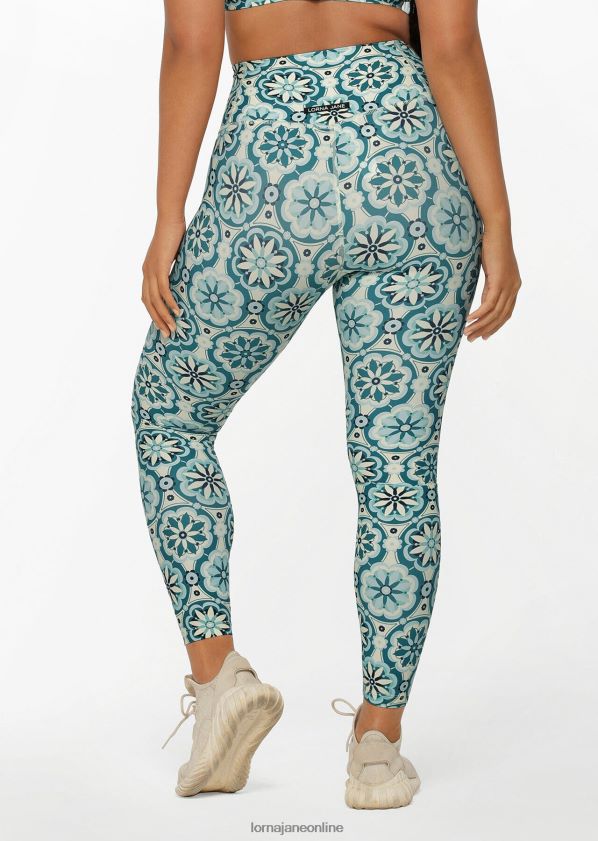 Lorna Jane Urlaubsmeditation Knöchelbeißer-Leggings ZR60X337 Bekleidung Urlaubsmeditationsdruck Frauen
