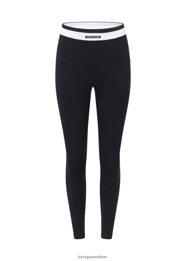 Lorna Jane Verwandeln Sie recycelte Knöchelbeißer-Leggings ZR60X237 Bekleidung Schwarz Frauen