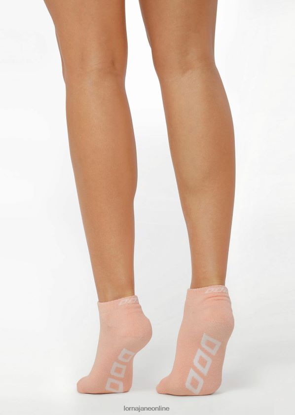 Lorna Jane ikonische Socke ZR60X288 Zubehörteil blasser Pfirsich Frauen