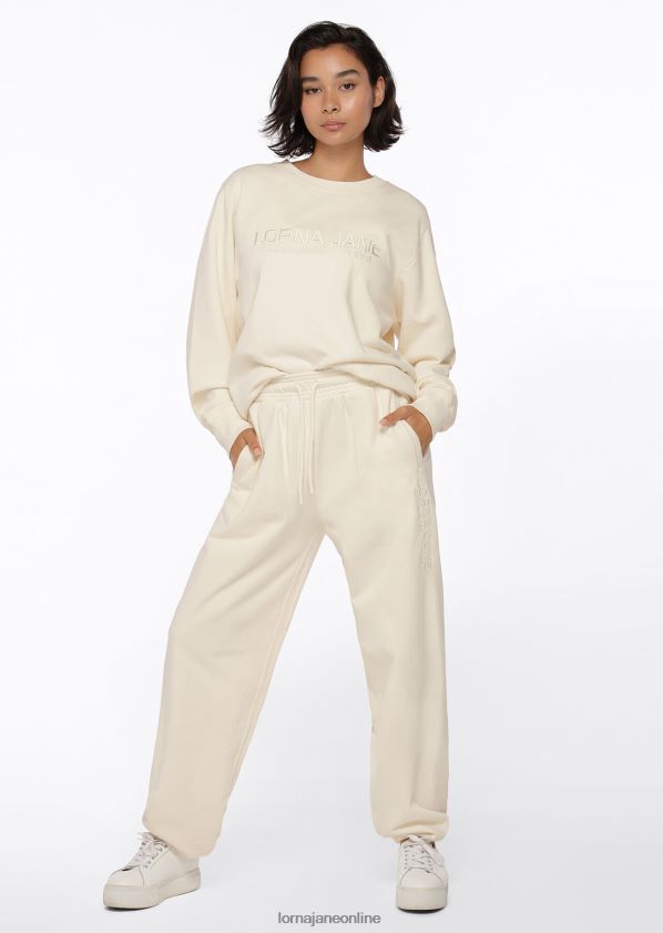 Lorna Jane ikonischer Schweiß ZR60X378 Bekleidung Creme Frauen