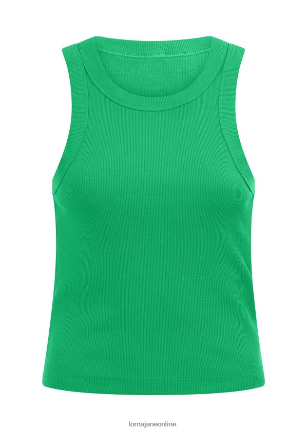 Lorna Jane klassisches geripptes Tanktop ZR60X150 Bekleidung Mojito Frauen
