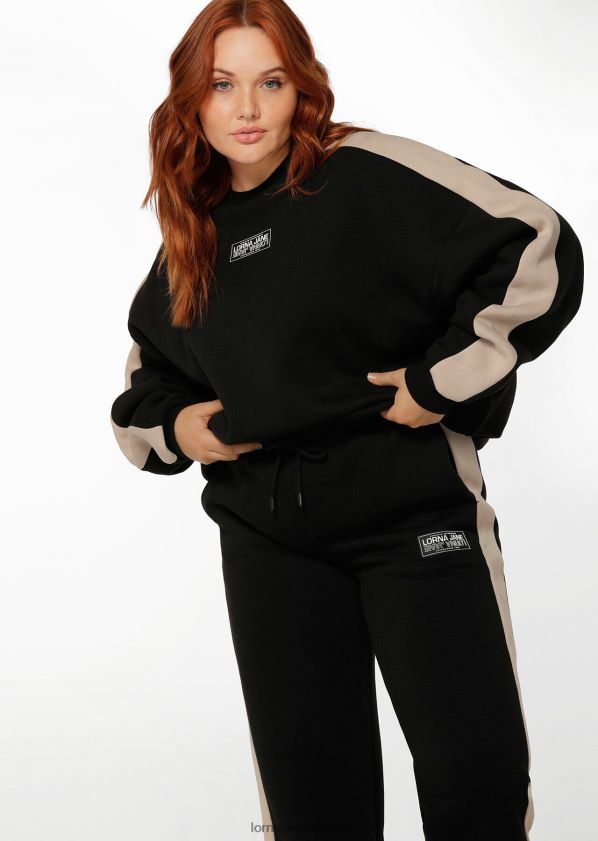 Lorna Jane kompakter Schweiß ZR60X246 Bekleidung Schwarz Frauen