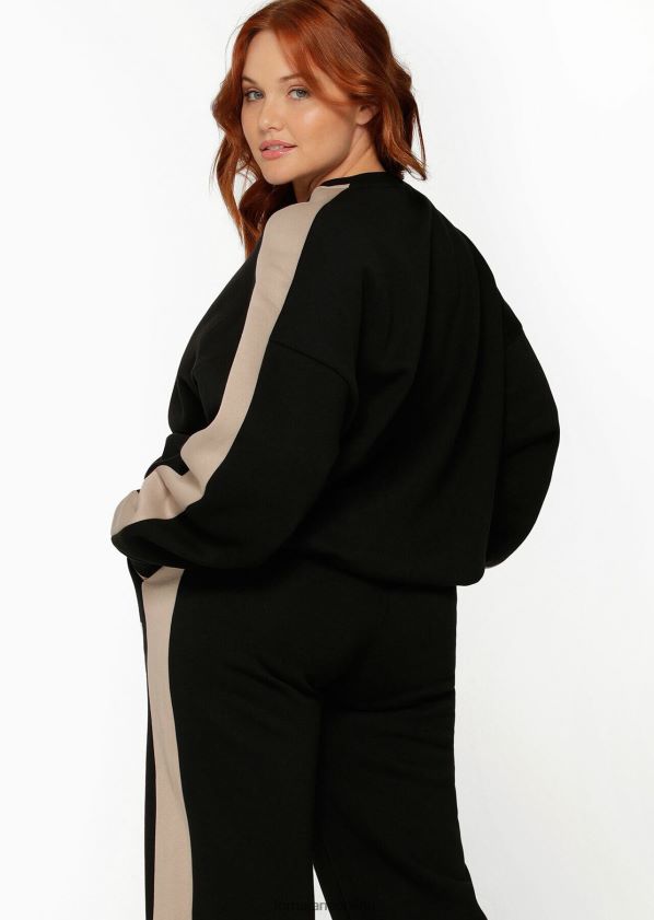 Lorna Jane kompakter Schweiß ZR60X246 Bekleidung Schwarz Frauen