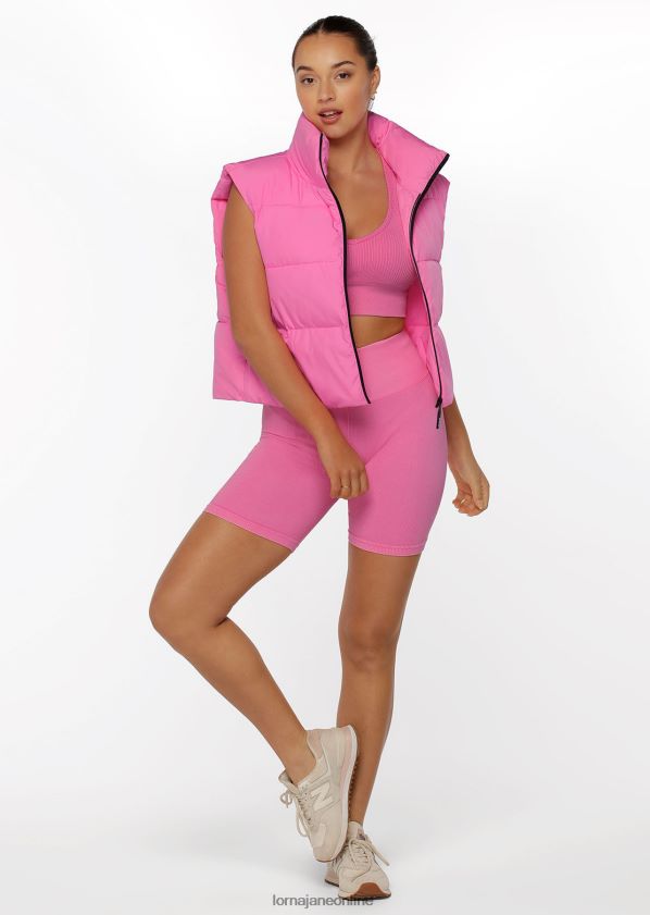 Lorna Jane schwerelose Pufferweste ZR60X387 Bekleidung Milchshake Frauen