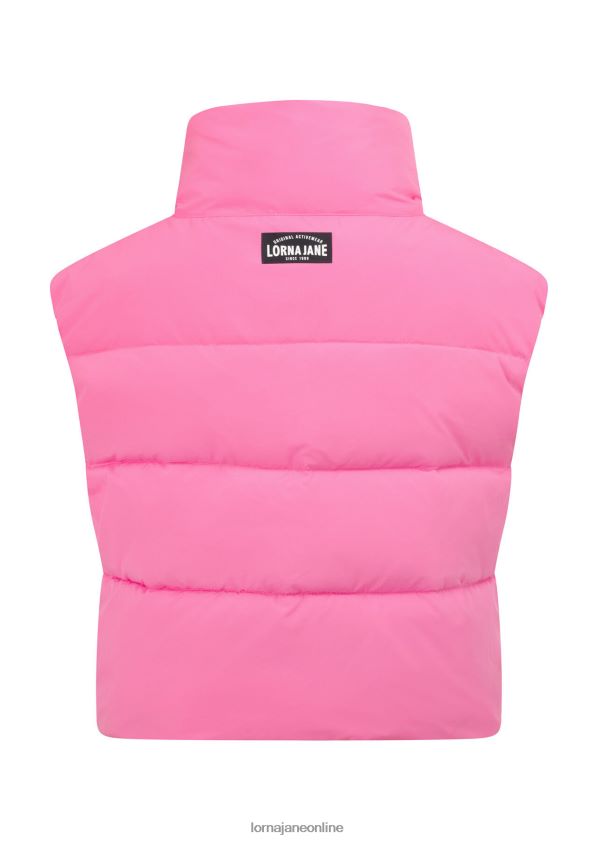 Lorna Jane schwerelose Pufferweste ZR60X387 Bekleidung Milchshake Frauen