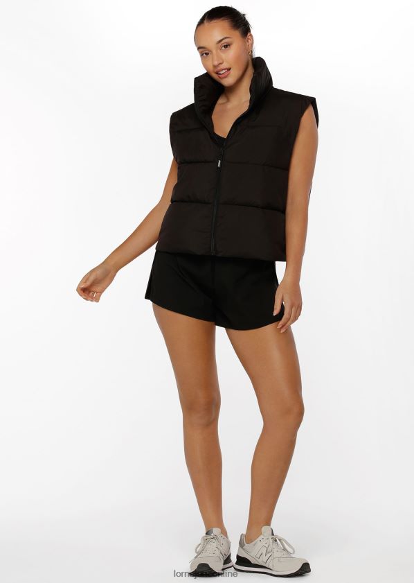 Lorna Jane schwerelose Pufferweste ZR60X388 Bekleidung Schwarz Frauen