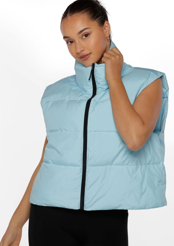 Lorna Jane schwerelose Pufferweste ZR60X389 Bekleidung blauer Himmel Frauen