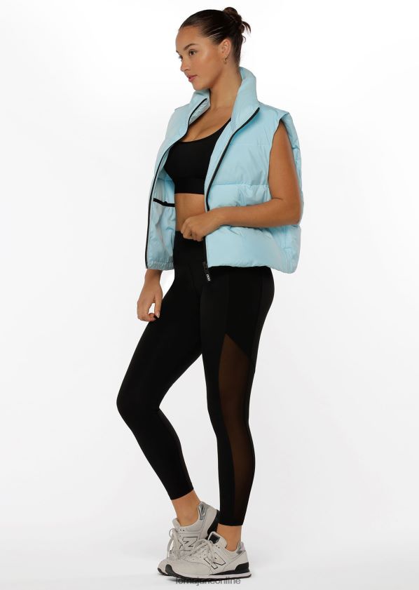 Lorna Jane schwerelose Pufferweste ZR60X389 Bekleidung blauer Himmel Frauen