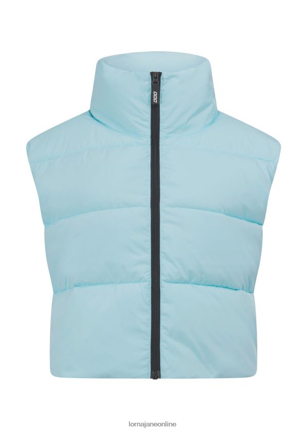 Lorna Jane schwerelose Pufferweste ZR60X389 Bekleidung blauer Himmel Frauen