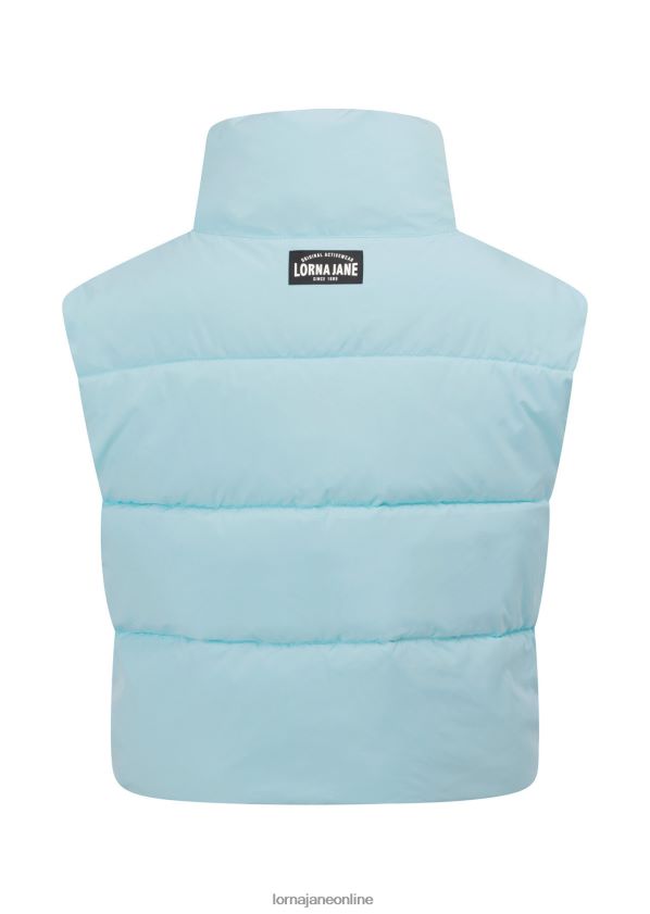 Lorna Jane schwerelose Pufferweste ZR60X389 Bekleidung blauer Himmel Frauen