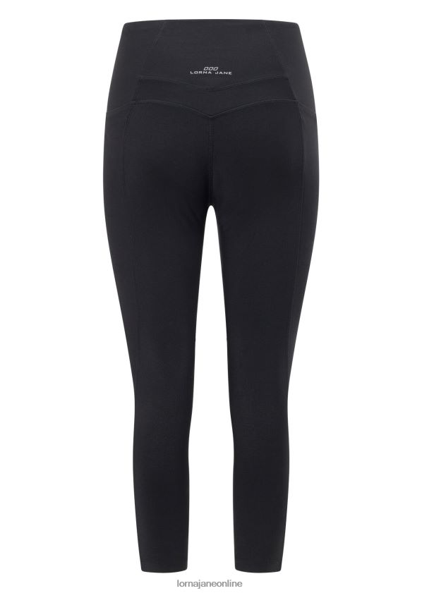 Lorna Jane ultimative Excel 7/8-Leggings ZR60X465 Bekleidung Schwarz Frauen