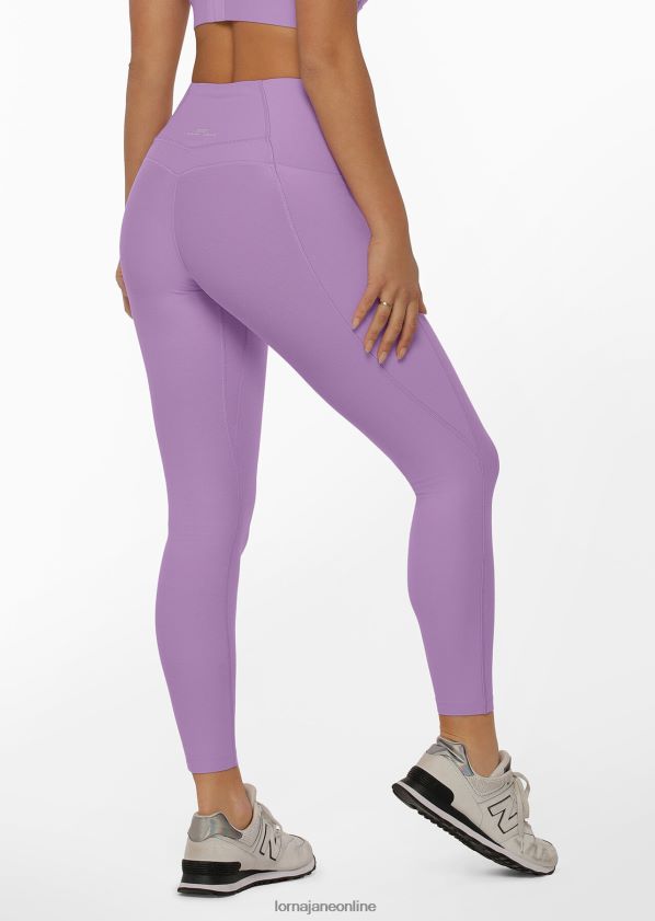 Lorna Jane ultimative Excel-Knöchelbeißer-Leggings ZR60X393 Bekleidung lila Summen Frauen