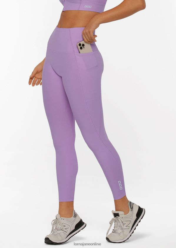 Lorna Jane ultimative Excel-Knöchelbeißer-Leggings ZR60X393 Bekleidung lila Summen Frauen