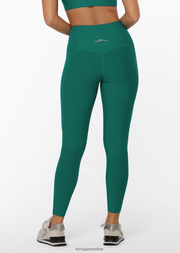Lorna Jane ultimative Excel-Knöchelbeißer-Leggings ZR60X431 Bekleidung dunkles Blaugrün Frauen
