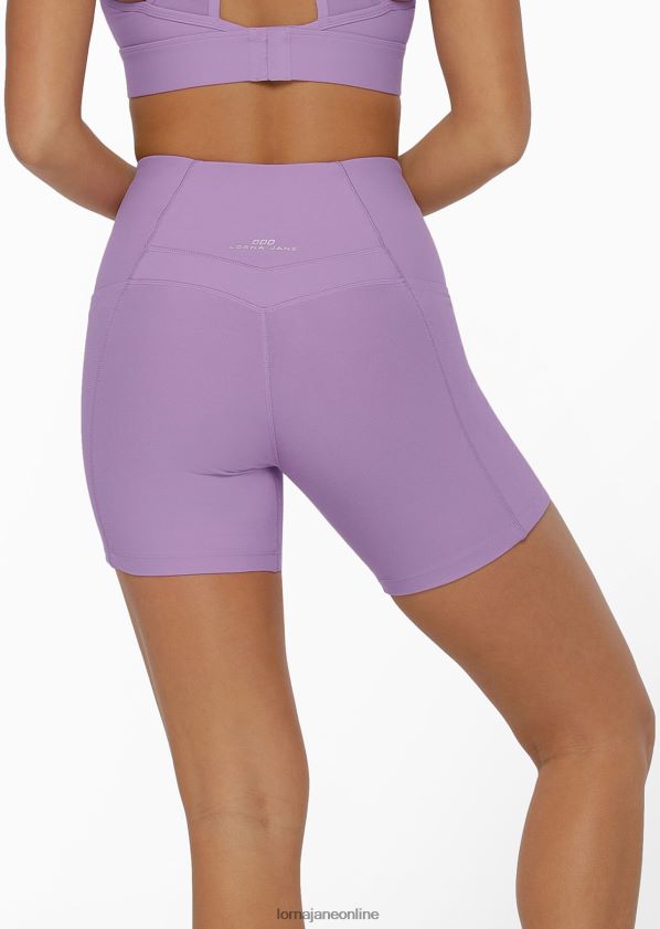 Lorna Jane ultimative Excel-Radshorts ZR60X395 Bekleidung lila Summen Frauen