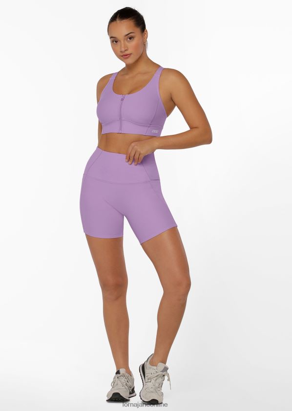 Lorna Jane ultimative Excel-Radshorts ZR60X395 Bekleidung lila Summen Frauen