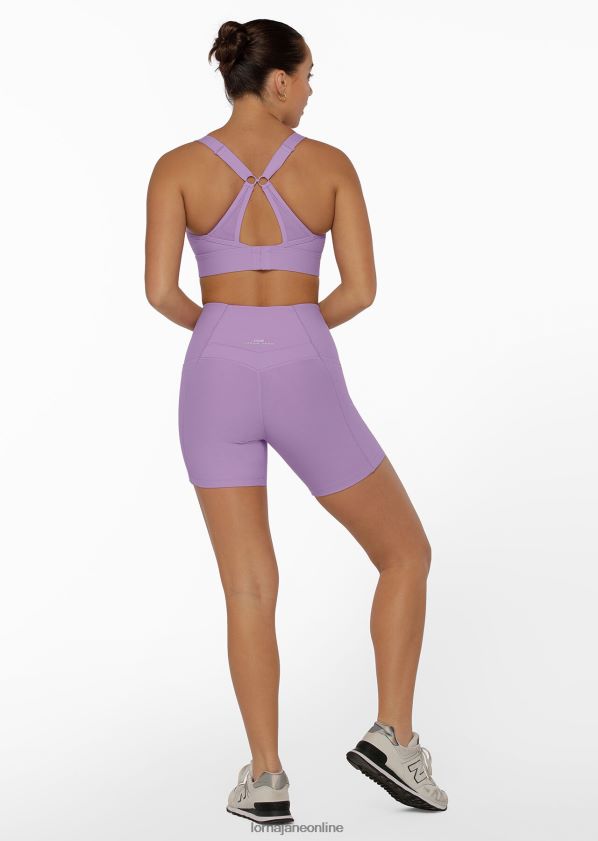 Lorna Jane ultimative Excel-Radshorts ZR60X395 Bekleidung lila Summen Frauen