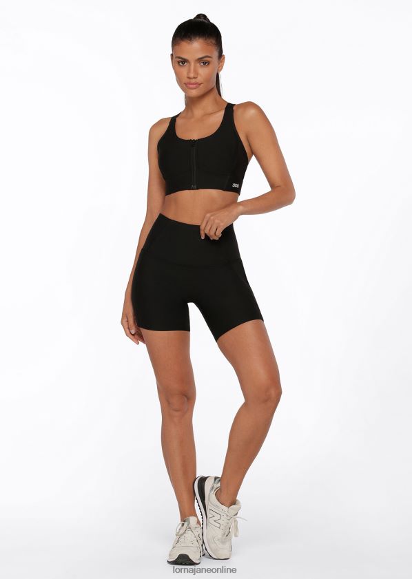Lorna Jane ultimative Excel-Radshorts ZR60X470 Bekleidung Schwarz Frauen