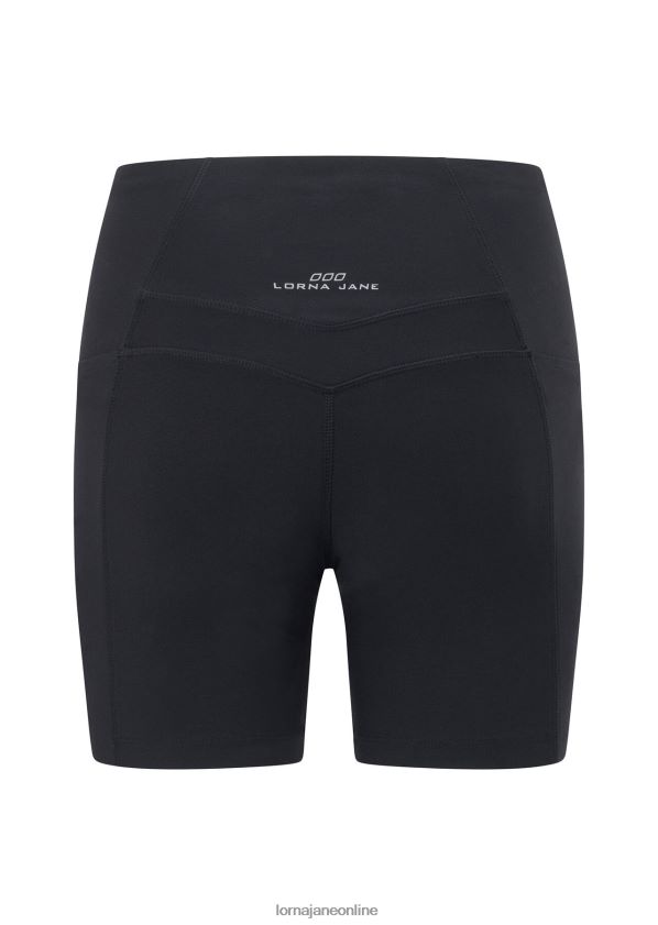 Lorna Jane ultimative Excel-Radshorts ZR60X470 Bekleidung Schwarz Frauen