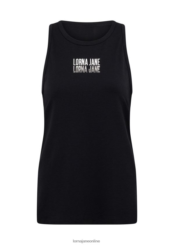 Lorna Jane ultimativer Aktivtank ZR60X473 Bekleidung Schwarz Frauen