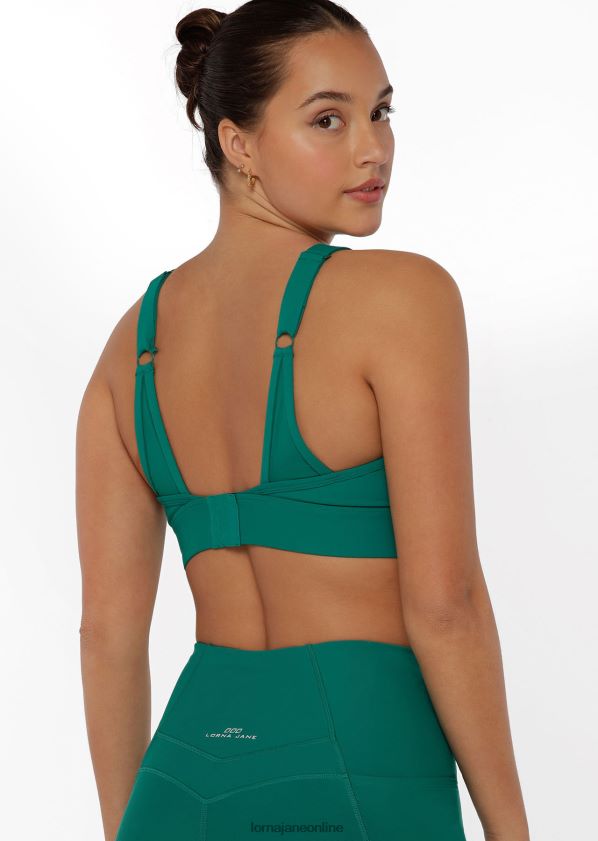 Lorna Jane ultimativer Excel-Sport-BH ZR60X428 Bekleidung dunkles Blaugrün Frauen