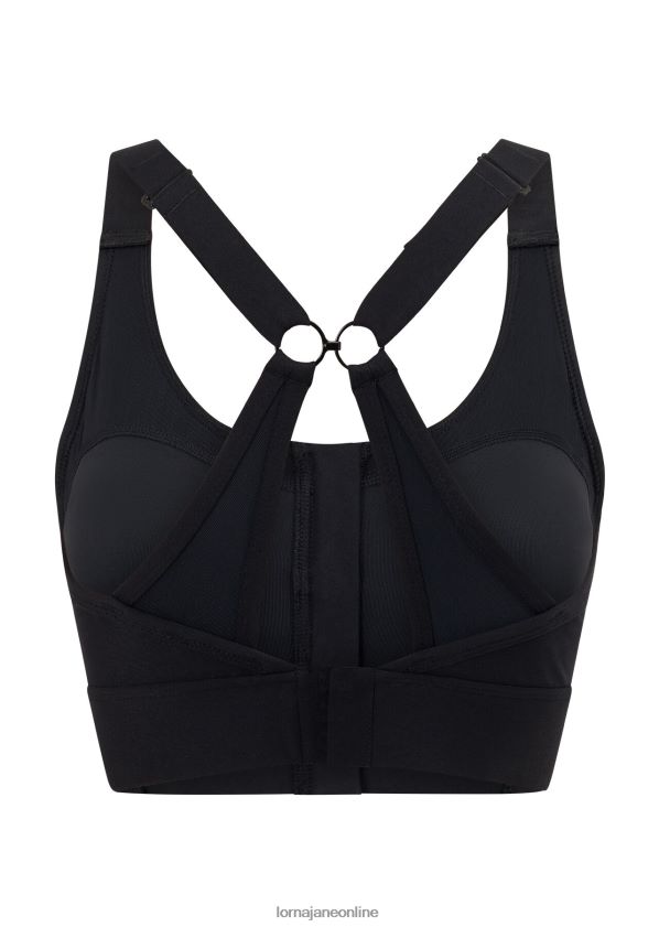 Lorna Jane ultimativer Excel-Sport-BH ZR60X463 Bekleidung Schwarz Frauen