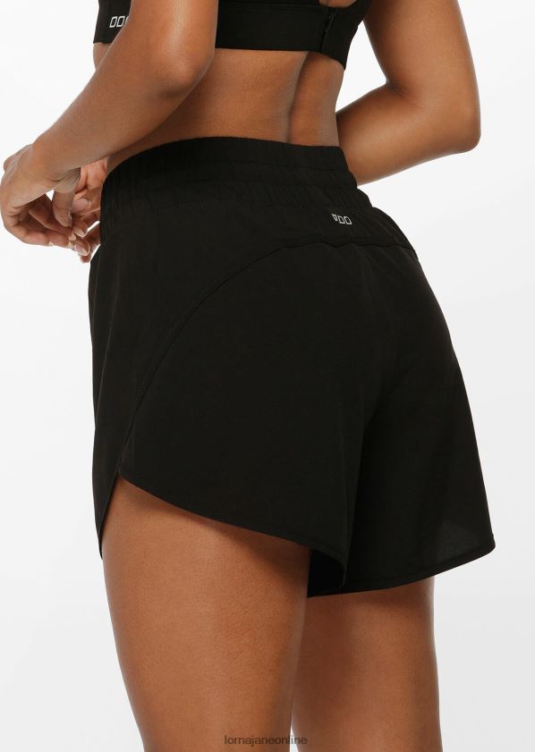 Lorna Jane ultimativer Kurzlauf ZR60X180 Bekleidung Schwarz Frauen