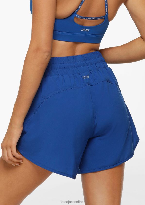 Lorna Jane ultimativer Kurzlauf ZR60X181 Bekleidung Kobaltblau Frauen