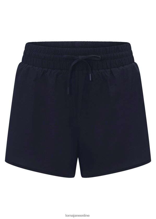 Lorna Jane ultimativer Kurzlauf ZR60X207 Bekleidung Französische Marine Frauen