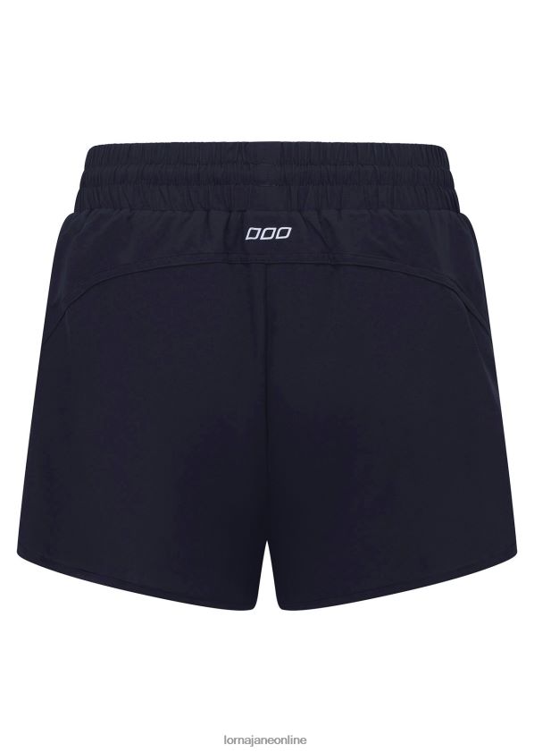 Lorna Jane ultimativer Kurzlauf ZR60X207 Bekleidung Französische Marine Frauen